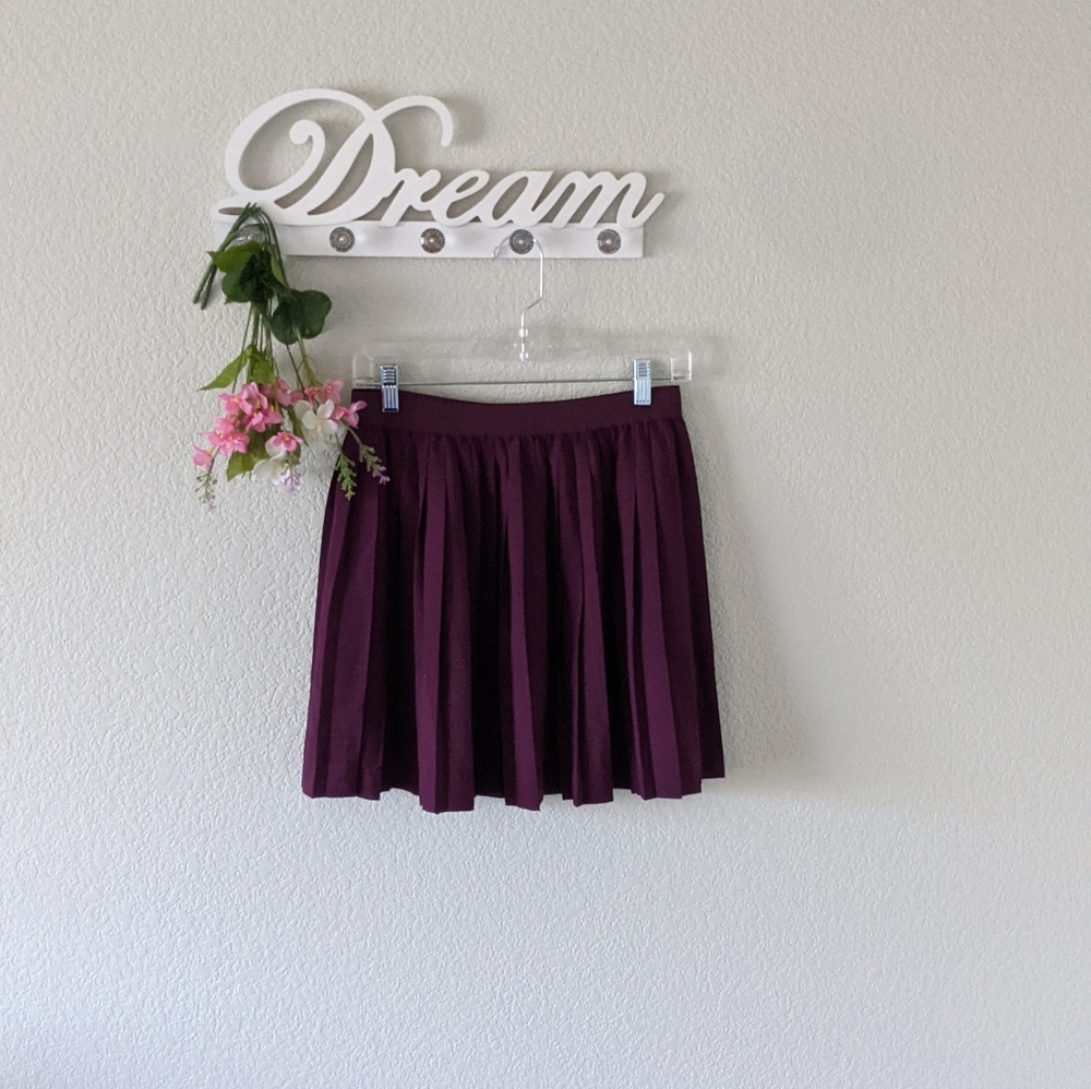 H&M Purple Mini Skirt